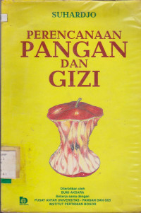 Image of PERENCANAAN PANGAN DAN GIZI