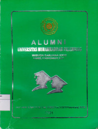 Image of ALUMNI UNIVERSITAS MUHAMMADIYAH PALEMBANG : WISUDA SARJANA XXVII 2001