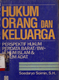 Image of HUKUM ORANG DAN KELUARGA
