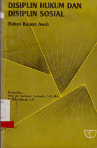 Image of DISIPLIN HUKUM DAN DISIPLIN SOSIAL : BAHAN BACAAN AWAL