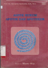 Image of ASPEK HUKUM APOTIK DAN APOTEKER