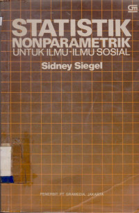 Image of STATISTIK NONPARAMETRIK : UNTUK ILMU-ILMU SOSIAL