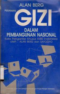 Image of PERANAN GIZI DALAM PEMBANGUNAN NASIONAL