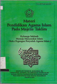 Image of MATERI PENDIDIKAN AGAM ISLAM PADA MAJELIS TAKLIM