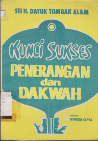 Image of KUNCI SUKSES PENERANGAN DAN DAKWAH