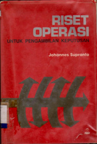 Image of RISET OPERASI UNTUK PENGAMBILAN KEPUTUSAN