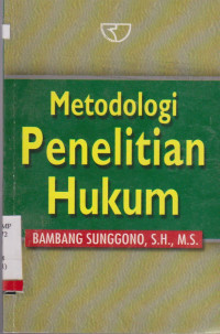 Image of Metodologi Penelitian Hukum