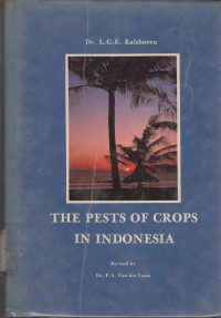 Image of THE PESTS OF CROPS IN INDONESIA