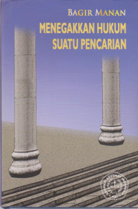 Image of MENEGAKKAN HUKUM SUATU PENCARIAN