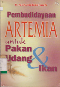 Image of PEMBUDIDAYAAN ARTEMIA UNTUK PAKAN UDANG & IKAN