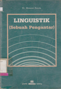 Image of LINGUISTIK (SEBUAH PENGANTAR)