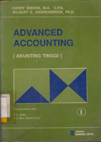 Image of ADVANCED ACCOUNTING (AKUNTANSI TINGGI) 1