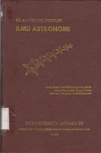 Image of ISLAM UNTUK DISIPLIN ILMU ASTRONOMI