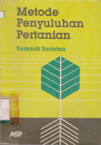 Image of METODE PENYULUHAN PERTANIAN