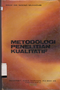 Image of METODOLOGI PENELITIAN KUALITATIF