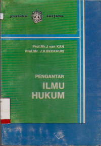 Image of PENGANTAR ILMU HUKUM