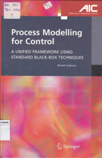Image of Process Modelling  for control a unifIed framework using standard black box techniques