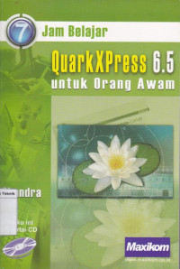 Image of Jam Belajar quarkxpress 6.5 untuk orang Awam