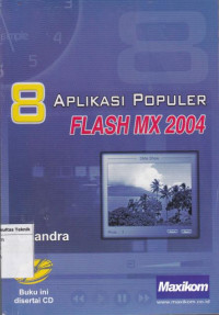Image of 8 APLIKASI POPULER FLASH MX 2004