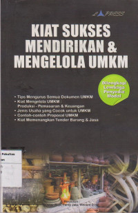 Image of Kiat sukses mendirikan & mengelola umkm