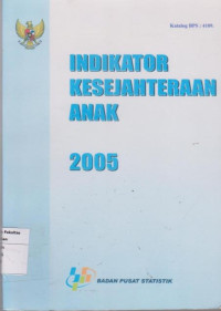 Image of Indikator kesejahteraan anak