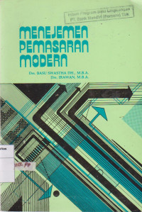 Image of Menejemen pemasaran modern