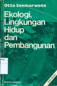 Image of Ekologi, lingkungan hidup dan pembangunan
