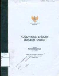 Image of Komunikasi efektif dokter - pasien