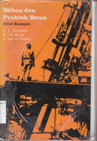 Image of Bahan dan Praktek beton