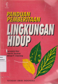 Image of Panduan pemberitaan lingkungan hidup