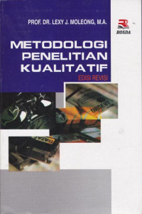 Image of Metodelogi penelitian kualitatif