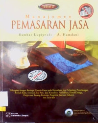 Image of MANAJEMEN PEMASARAN JASA