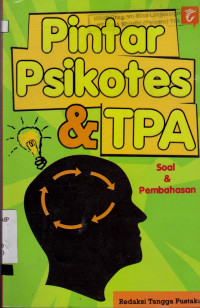 Image of PINTAR PSIKOTES & TPA SOAL & PEMBAHASAN