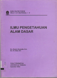 Image of ILMU PENGETAHUAN ALAM DASAR