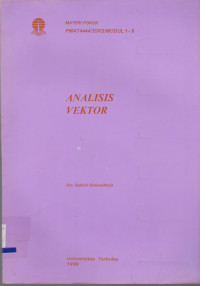 Image of ANALISIS VEKTOR