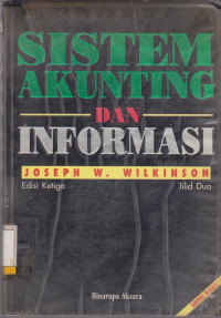 Image of SISTEM AKUNTING DAN INFORMASI EDISI KETIGA JILID 2