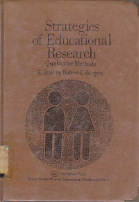 Image of STRATEGIES OF EDUCATIONAL RESEARCH : QUALITATIVE METHODS