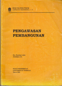 Image of PENGAWASAN PEMBANGUNAN
