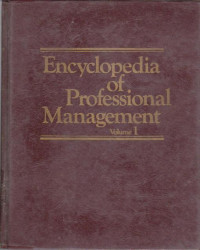 Image of ENCYCLOPEDIA OF PROFESSIONAL MANAGEMENT VOLUME 1