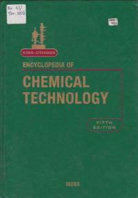 Image of ENCYCYOPEDIA OF CHEMICAL TECHNOLOGY