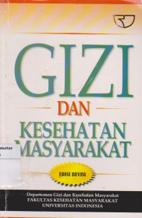 Gizi dan Kesehatan Masyarakat