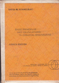 Image of Basik Princfles and calculations in chemical engineering