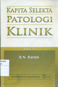 Image of Kapita selekta patologi klinik