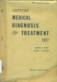 Image of Current medical diagnosis tretment
