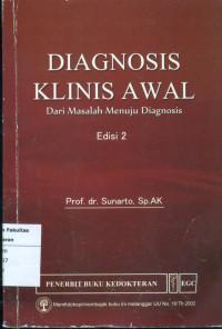 Image of Diagnosis klinis awal: dari masalah menuju diagnosis