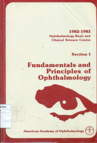 Image of Fundamentals and principles of ophthalmology