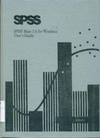 Image of SPSS: base 7.0 for window2s user's guide