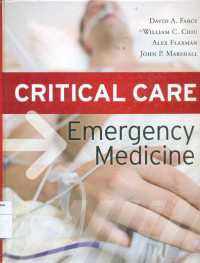 Image of Critical care: emergency medicine