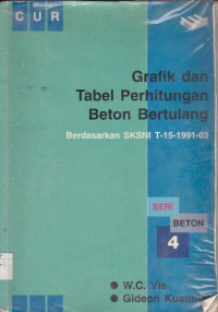 Image of Grafik Dan Tabel Perhitungan Beton Bertulang