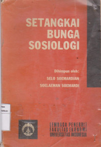 Image of Setangkai bunga sosiologi